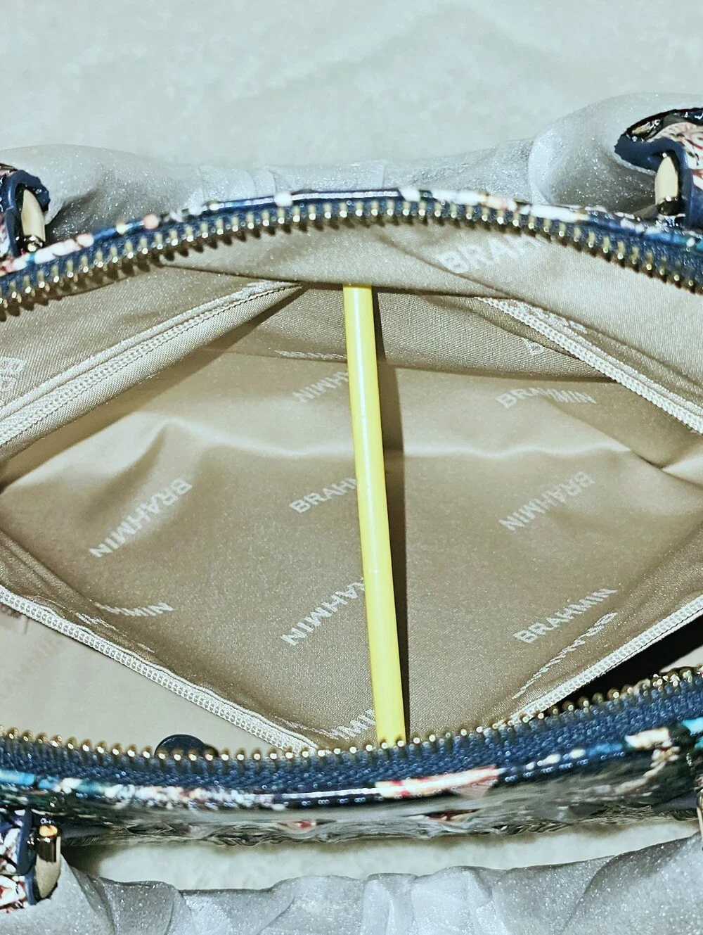 NWT Brahmin BEJEWELED Medium Duxbury w/Ady Wallet